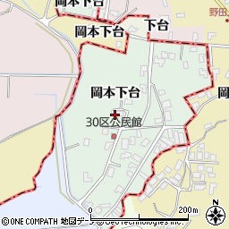 オートボデー秋田周辺の地図