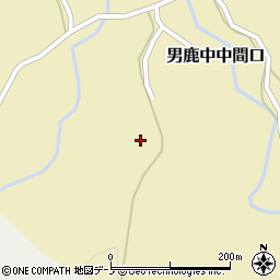 秋田県男鹿市男鹿中中間口（橋本）周辺の地図