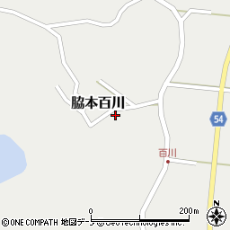 秋田県男鹿市脇本百川相ノ沢周辺の地図