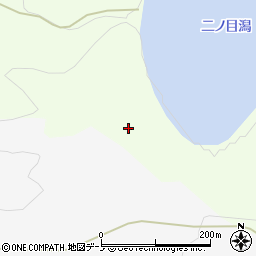 秋田県男鹿市戸賀浜塩谷和山周辺の地図