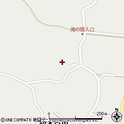 秋田県男鹿市脇本百川馬場台周辺の地図
