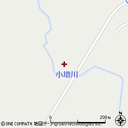 秋田県男鹿市男鹿中山町下芋ノ沢周辺の地図