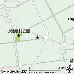 小池児童館周辺の地図