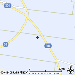 秋田県男鹿市角間崎（堤下）周辺の地図
