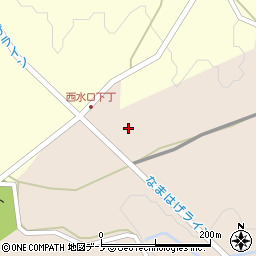 秋田県男鹿市北浦北浦雪車坂周辺の地図