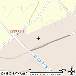 秋田県男鹿市北浦北浦雪車坂26周辺の地図