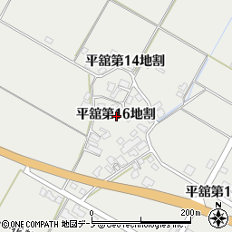 岩手県八幡平市平舘第１６地割周辺の地図