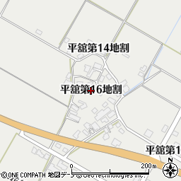 岩手県八幡平市平舘（第１６地割）周辺の地図