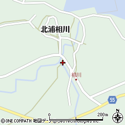 秋田県男鹿市北浦相川冷水33周辺の地図