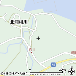 秋田県男鹿市北浦相川冷水44周辺の地図