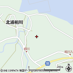 秋田県男鹿市北浦相川冷水50周辺の地図