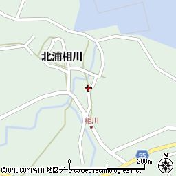 秋田県男鹿市北浦相川冷水25周辺の地図
