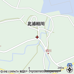 秋田県男鹿市北浦相川冷水17周辺の地図