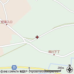 秋田県男鹿市北浦相川冷水51周辺の地図