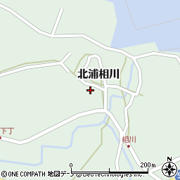 秋田県男鹿市北浦相川冷水55周辺の地図