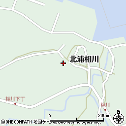 秋田県男鹿市北浦相川冷水101周辺の地図