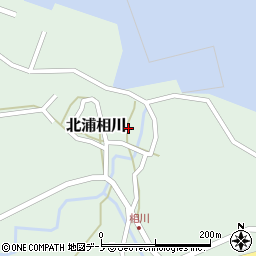 秋田県男鹿市北浦相川冷水64周辺の地図
