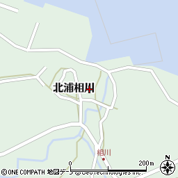 秋田県男鹿市北浦相川冷水70周辺の地図
