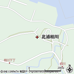 秋田県男鹿市北浦相川冷水104周辺の地図