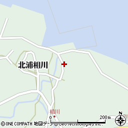 秋田県男鹿市北浦相川冷水58周辺の地図