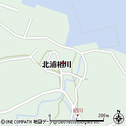 秋田県男鹿市北浦相川冷水71周辺の地図