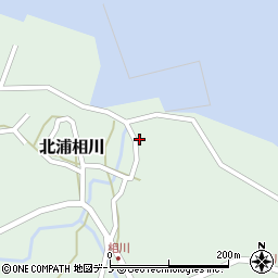 秋田県男鹿市北浦相川冷水57周辺の地図