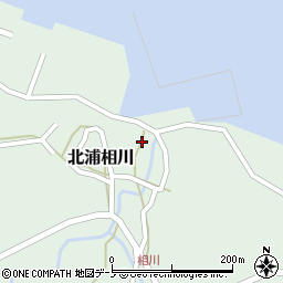 秋田県男鹿市北浦相川冷水21周辺の地図