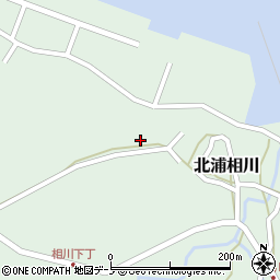 秋田県男鹿市北浦相川冷水112周辺の地図