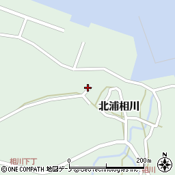 秋田県男鹿市北浦相川冷水107周辺の地図