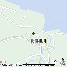 秋田県男鹿市北浦相川冷水90周辺の地図