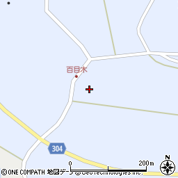 秋田県男鹿市角間崎楢沢周辺の地図