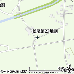 岩手県八幡平市松尾第２３地割22-3周辺の地図