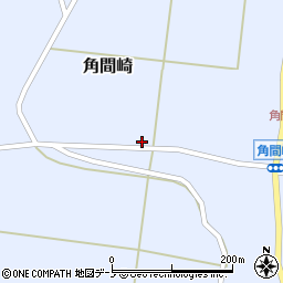 秋田県男鹿市角間崎下屋長根10周辺の地図