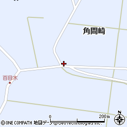 秋田県男鹿市角間崎下屋長根13周辺の地図