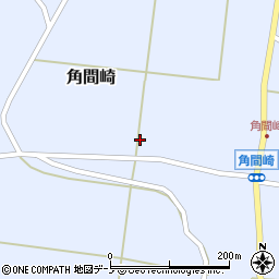 秋田県男鹿市角間崎下屋長根8周辺の地図