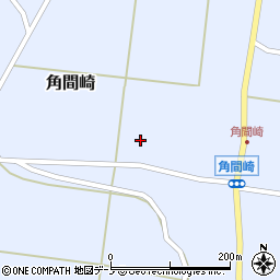 秋田県男鹿市角間崎下屋長根6周辺の地図