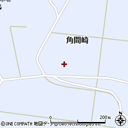 秋田県男鹿市角間崎下屋長根26周辺の地図