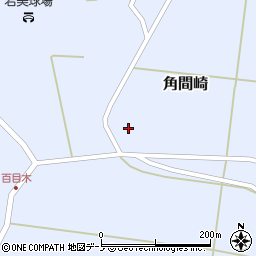 秋田県男鹿市角間崎下屋長根30周辺の地図