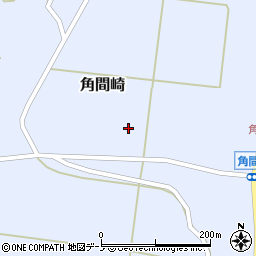 秋田県男鹿市角間崎下屋長根12周辺の地図