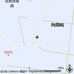 秋田県男鹿市角間崎下屋長根32周辺の地図