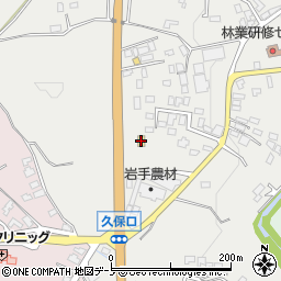 ファミリーマート岩手沼宮内バイパス店周辺の地図