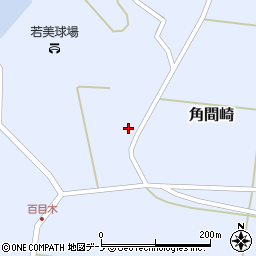 秋田県男鹿市角間崎岡見沢周辺の地図