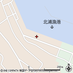秋田県漁業協同組合　北浦総括支所冷凍冷蔵庫周辺の地図