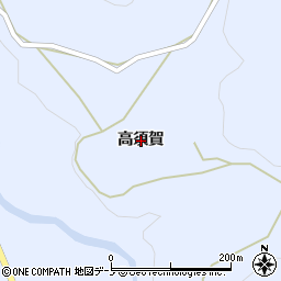 岩手県下閉伊郡岩泉町安家高須賀周辺の地図