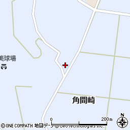 秋田県男鹿市角間崎（志藤沢）周辺の地図