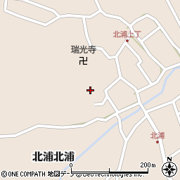 秋田県男鹿市北浦北浦杉原57周辺の地図
