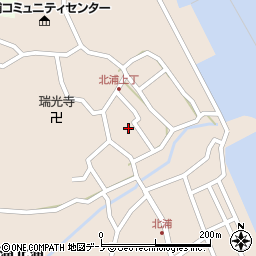 秋田県男鹿市北浦北浦北浦周辺の地図
