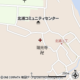 秋田県男鹿市北浦北浦（杉原）周辺の地図