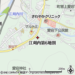 岩手県岩手郡岩手町江刈内第６地割21-28周辺の地図