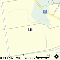 岩手県岩手郡岩手町土川周辺の地図